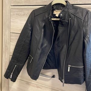 SOLD! Michael Kors Leather Jacket